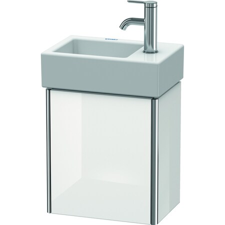 Xsquare Wall-Mounted Vanity Unit White High Gloss